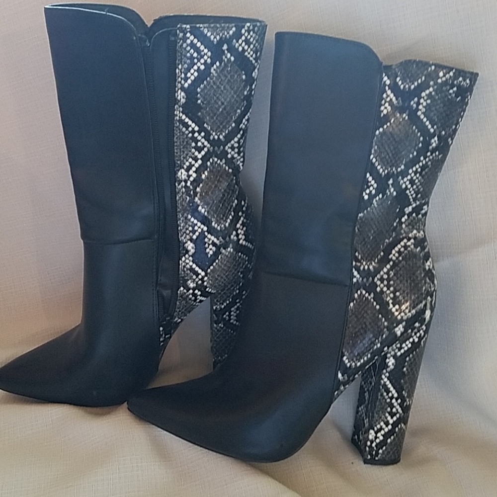 High heel boots